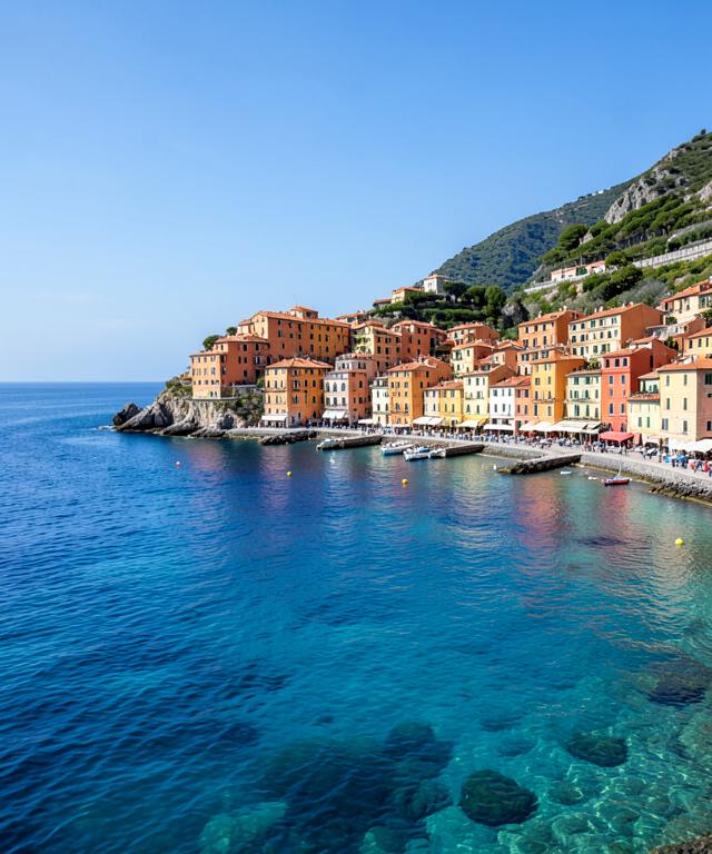 Villefranche-sur-Mer sur la Côte d'Azur